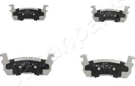 Japanparts PA-103AF - Brake Pad Set, disc brake autospares.lv