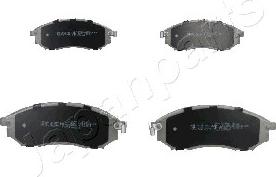 Japanparts PA-115AF - Brake Pad Set, disc brake autospares.lv