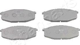 Japanparts PA-116AF - Brake Pad Set, disc brake autospares.lv