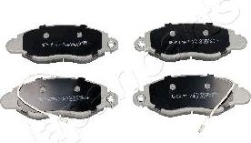 Japanparts PA-110AF - Brake Pad Set, disc brake autospares.lv