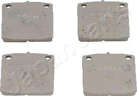 Japanparts PA-112AF - Brake Pad Set, disc brake autospares.lv