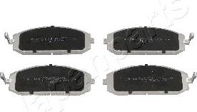 Japanparts PA-178AF - Brake Pad Set, disc brake autospares.lv