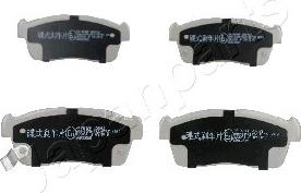 Japanparts PA-809AF - Brake Pad Set, disc brake autospares.lv