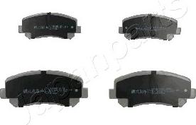 Japanparts PA-348AF - Brake Pad Set, disc brake autospares.lv