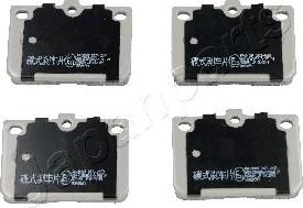 Japanparts PA-310AF - Brake Pad Set, disc brake autospares.lv