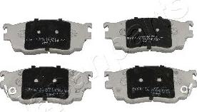 Japanparts PA-318AF - Brake Pad Set, disc brake autospares.lv