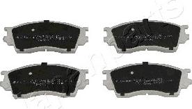 Japanparts PA-382AF - Brake Pad Set, disc brake autospares.lv