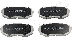 Japanparts PA-336AF - Brake Pad Set, disc brake autospares.lv