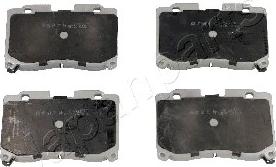 Japanparts PA-293AF - Brake Pad Set, disc brake autospares.lv