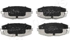 Japanparts PA-245AF - Brake Pad Set, disc brake autospares.lv