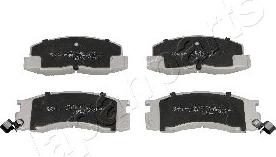 Japanparts PA-259AF - Brake Pad Set, disc brake autospares.lv