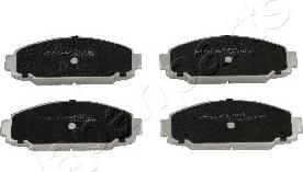 Japanparts PA-267AF - Brake Pad Set, disc brake autospares.lv