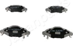 Japanparts PA-204AF - Brake Pad Set, disc brake autospares.lv