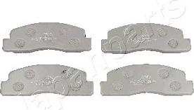 Japanparts PA-283AF - Brake Pad Set, disc brake autospares.lv