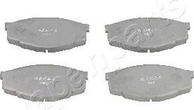 Japanparts PA-232AF - Brake Pad Set, disc brake autospares.lv