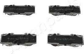 Japanparts PA-278AF - Brake Pad Set, disc brake autospares.lv