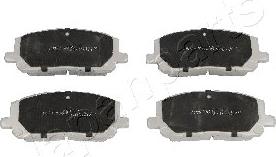 Japanparts PA-273AF - Brake Pad Set, disc brake autospares.lv