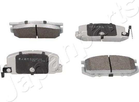 Japanparts PA-701AF - Brake Pad Set, disc brake autospares.lv