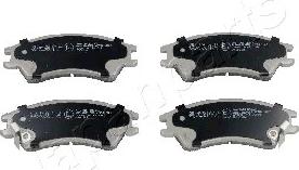 Japanparts PA-710AF - Brake Pad Set, disc brake autospares.lv