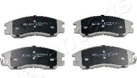 Japanparts PA-H06AF - Brake Pad Set, disc brake autospares.lv