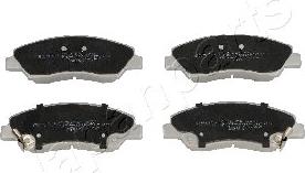 Japanparts PA-H21AF - Brake Pad Set, disc brake autospares.lv