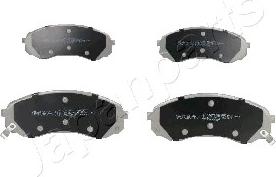 Japanparts PA-K19AF - Brake Pad Set, disc brake autospares.lv