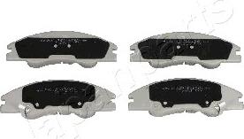 Japanparts PA-K11AF - Brake Pad Set, disc brake autospares.lv