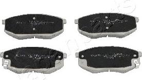 Japanparts PA-K29AF - Brake Pad Set, disc brake autospares.lv