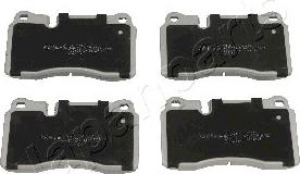 Japanparts PA-L06AF - Brake Pad Set, disc brake autospares.lv