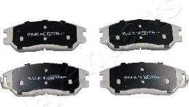 Japanparts PA-S01AF - Brake Pad Set, disc brake autospares.lv