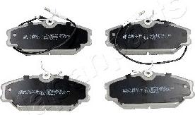 Japanparts PA-W08AF - Brake Pad Set, disc brake autospares.lv