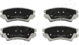 Japanparts PA-W16AF - Brake Pad Set, disc brake autospares.lv