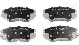 Japanparts PA-W17AF - Brake Pad Set, disc brake autospares.lv