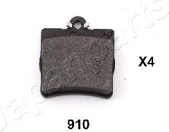 Japanparts PP-910AF - Brake Pad Set, disc brake autospares.lv