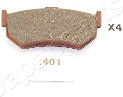 Japanparts PP-401AF - Brake Pad Set, disc brake autospares.lv