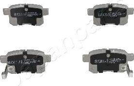 Japanparts PP-410AF - Brake Pad Set, disc brake autospares.lv