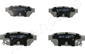 Japanparts PP-504AF - Brake Pad Set, disc brake autospares.lv