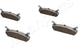 Japanparts PP-601AF - Brake Pad Set, disc brake autospares.lv