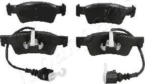 Japanparts PP-0924AF - Brake Pad Set, disc brake autospares.lv