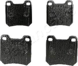 Japanparts PP-0404AF - Brake Pad Set, disc brake autospares.lv