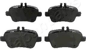 Japanparts PP-0501AF - Brake Pad Set, disc brake autospares.lv