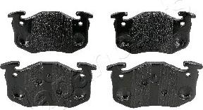 Japanparts PP-0611AF - Brake Pad Set, disc brake autospares.lv