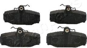 Japanparts PP-0320AF - Brake Pad Set, disc brake autospares.lv