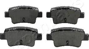 Japanparts PP-0201AF - Brake Pad Set, disc brake autospares.lv