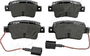 Japanparts PP-0215AF - Brake Pad Set, disc brake autospares.lv