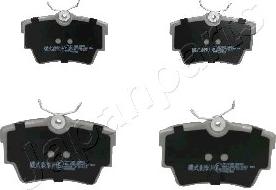 Japanparts PP-109AF - Brake Pad Set, disc brake autospares.lv