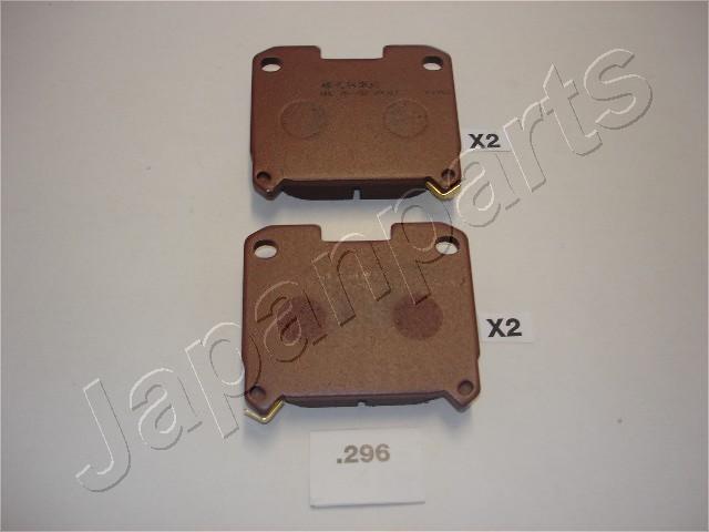 Japanparts PP-296AF - Brake Pad Set, disc brake autospares.lv