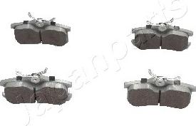 Japanparts PP-219AF - Brake Pad Set, disc brake autospares.lv