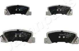 Japanparts PP-213AF - Brake Pad Set, disc brake autospares.lv