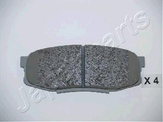 Japanparts PP-221AF - Brake Pad Set, disc brake autospares.lv